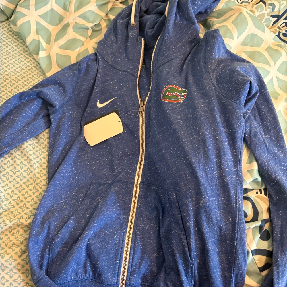 Nike Royal Blue Florida Gators Full-Zip Hoodie